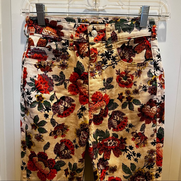 Anthropology, Pilcro The Cigarette Slim Straight Jeans Floral - Picture 14 of 16